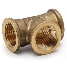 Brass Socket Weld Tee Manufacturer & Supplier in India